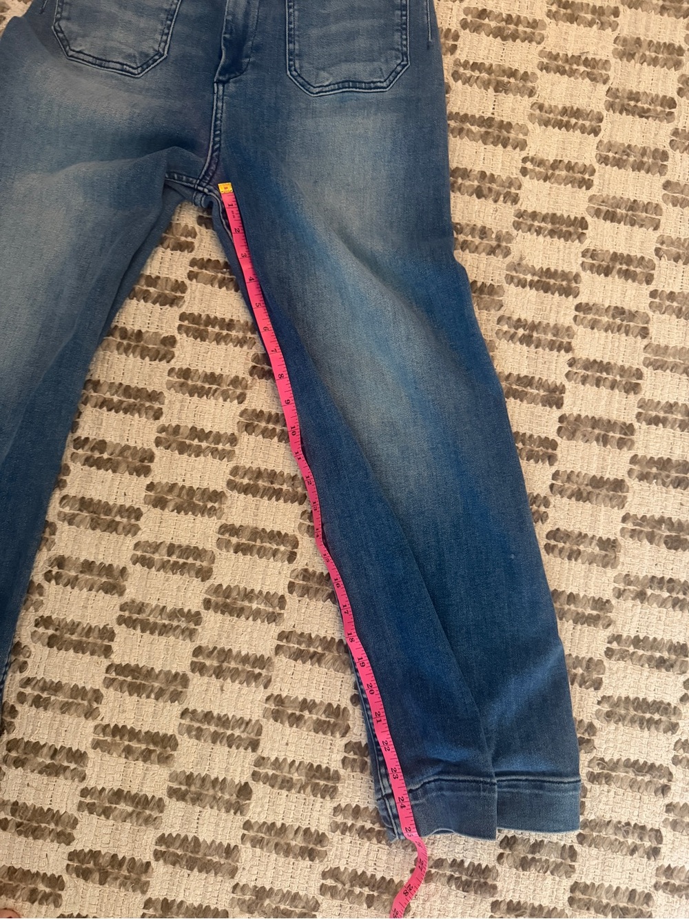 Anthropologie Maeve Collette Cropped Wide Leg Jeans - Picture 7 of 7